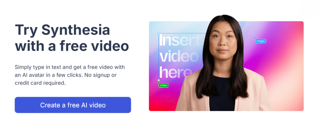 Create a Free AI Video - Synthesia AI review